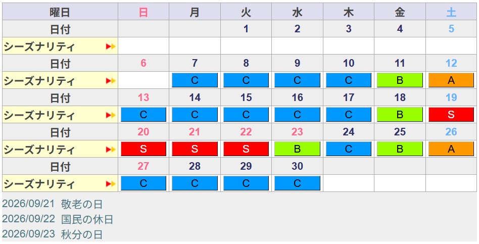 2026年9月